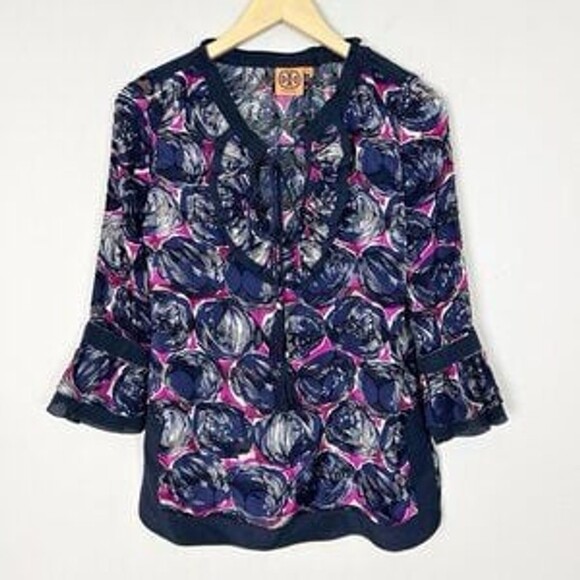 Tory Burch Tops - Tory Burch Silk Shirt